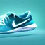 Placeholder: beautiful webite for shoes, ui, ux, ui/ux, nike, blue, white, teal, running person, website