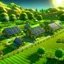 Placeholder: Realistic village green energy