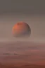 Placeholder: the planet mars from the distance