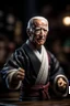 Placeholder: jo biden kung fu,shot on Hasselblad h6d-400c, zeiss prime lens, bokeh like f/0.8, tilt-shift lens 8k, high detail, smooth render, down-light, unreal engine, prize winning