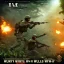 Placeholder: vietnam war. jungle. cd cover. bokeh. lens flare. warm lights. high detailed