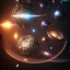 Placeholder: 3D A ring containing galaxies, steampunk, unreal 5, octane render, cinema4d, dynamic lighting, dramatic lighting, 4k, redshift render, highly detailed, hyper realistic,center camera