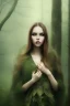 Placeholder: Beautiful pretty girl in picture in foggy forrest afternoon, 8k resolution, super hd detail realístic, fantasy