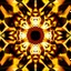 Placeholder: yellow and orange kaleidoscope