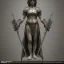 Placeholder: a greek marmor statue of athena, steam punk, scary, horror, realistic, made in octane, cinematic, movie, CGI, ultra-realistic, extremely detailed octane rendering, 8K, VRAY Super Real ar 2:3, dof photorealistic futuristic 50mm lens hard lighting dark gray tintype photograph, realistic lighting, sephia colors