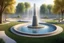 Placeholder: Symphony of fountains, landscape design of the park in the style of music and musicals