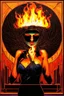 Placeholder: Hidden Fire Inside You; Lowbrow Avant Garde Art Deco