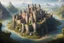 Placeholder: a large kingdom with a magnificent castle in the middle