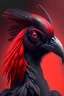 Placeholder: Anthro raven red antelope fused alien ,highly detailed, 4k, digital painting, hyperrealism