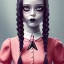 Placeholder: wednesday addams rolünde oynayan jenna ortega