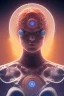 Placeholder: portrait full human body, meditation, third eye, universe, fourth dimension, fractal, realistic, 8k, high quality, extreme detail, symmetrical,