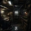 Placeholder: dark ships engine room