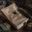 Placeholder: mdjrny-v4 style, magic spell book sitting on a table in the catacombs, hypermaximalist, insanely detailed and intricate, octane render, unreal engine, 8k, by greg rutkowski and Peter Mohrbacher and magali villeneuve