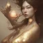 Placeholder: centered, Realist, hyper detailed, head and breast portrait, stunningly pinup as wonderfull japanese woman hot, weet face, daylight, artgerm,Greg rutkowski,vallejo,alphonse mucha