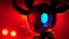 Placeholder: a spider mickey mouse hybrid, photorealism, movie screen capture, horror, sci-fi, retrofuturism,