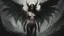 Placeholder: Demonic Elves with Wings,, Full Body Shot, Hyperrealistic, Photorealistic, Instant Details, darkness, by Raymond Swanland & Alyssa Monks & Anna Razumovskaya