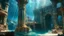 Placeholder: professional, high quality photorealistic photo RAW of (Atlantis, A lost city of great wisdom and power, now drowned beneath the sea :1.01), rim lighting, breathtaking,massive scale, 8k resolution, detailed, focused, (style of karol bak:0.5)