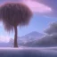 Placeholder: one lonely willow tree at the end of the world