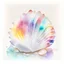 Placeholder: Vibrant Watercolor Sea shell Clip Art, realistic, white background, high definition, 8K, isolated white background, cinematic lighting effect, charming, bokeh, digital painting, soft lighting, , 4K resolution, isometric style, photorealistic rendering, highly detailed clean, vector image, photorealistic masterpiece, professional photography, simple space backdrop, flat white background