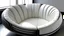 Placeholder: Fan shaped sofa design modern