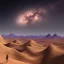 Placeholder: desert, great mountains, night sky, landscape, high detailed, hyperrealisme, sharp focus