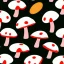 Placeholder: polkadot mushrooms