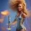 Placeholder: beyonce riding a rocket with a terminal logo