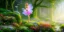 Placeholder: bright fairy, beautiful portrait, flowery landscape