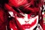Placeholder: beautiful punk girl, hyper detailed, intricately detailed, illustration by <kilian eng> <Yoji Shinkawa>, darkred tones,
