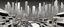 Placeholder: a hard hat lA futuristic city skyline, like that of Miami's, using a black background and outlining the buildings with a gradient