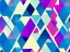 Placeholder: wallpaper triangles technologie blue pink minimalist