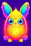 Placeholder: Cartoon egg pfp character intricate butterfly wings egg glow glittler