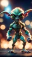 Placeholder: alien gremlin virgin flexing muscles in heaven,bokeh like f/0.8, tilt-shift lens 8k, high detail, smooth render, down-light, unreal engine, prize winning