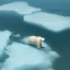 Placeholder: realistic polar bear swimming in artic water with ice floes, 8k resolution, high-quality, fine-detail, intricate, digital art, detailed matte, volumetric lighting, dynamic lighting, 3D octane render, Marc Adamus, Ann Prochilo, Romain Veillon, National Geographic photo