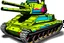 Placeholder: Pop art style tank hotwizer