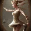 Placeholder: Biomechanical steampunk bailarina