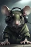 Placeholder: happpy rat with a headset on from the game tarkov