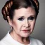 Placeholder: carrie fisher as princess leia by peter coulson