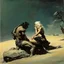 Placeholder: Frazetta man and a woman