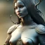 Placeholder: White Statue arwen, full body, Rome sculpture style, full body, details, fresco background, hyper realistic, 8k,