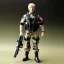 Placeholder: G.i. Joe toy camouflage doll Donald Trump with boots full body in package high resolution 2021