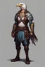 Placeholder: dnd half eagle half human character