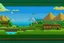 Placeholder: 2d pixellated nintendo style landscape jupiter trading exchange