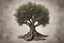 Placeholder: 3d olive tree roots keffiyeh