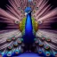 Placeholder: peacock face fantasy art, Unreal Engine 5, lens macro,sharp focus, realistic, hyper detailed, studio lighting, neon light ambient