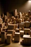 Placeholder: Cardboard city