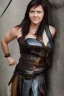 Placeholder: portrait, lady, full body shot, medium shot, style of Xena, warrior princess