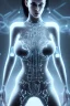 Placeholder: cyberpunk, black latex body, women, body portrai, big boobs, highlight eyes perfect, skin, tron, cyborg, perfekt sexy, real, dream, hr giger