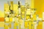 Placeholder: A light yellow heavenly ruins painted by Piet Mondrian