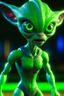 Placeholder: Cheerleader alien ,3d 4k octane render, smooth, sharp focus, highly detailed, unreal engine 5,